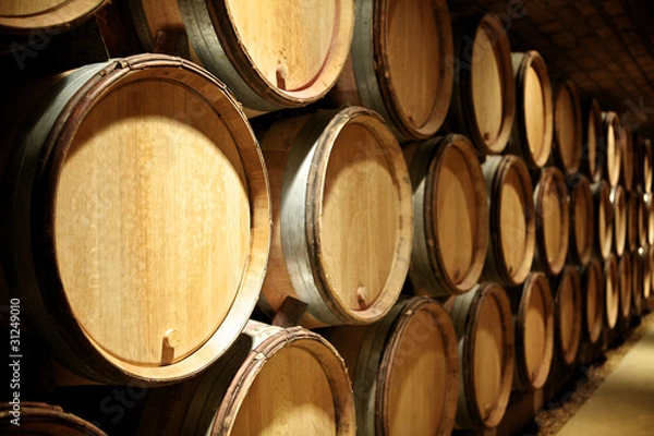 Fototapeta Beczki