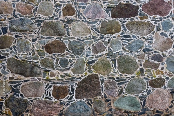 Obraz old stone wall texture 17
