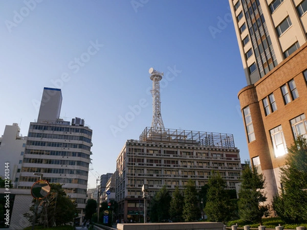 Fototapeta building in the city