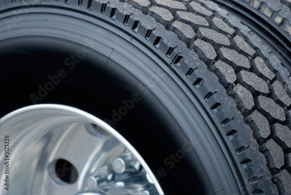 Obraz truck wheel