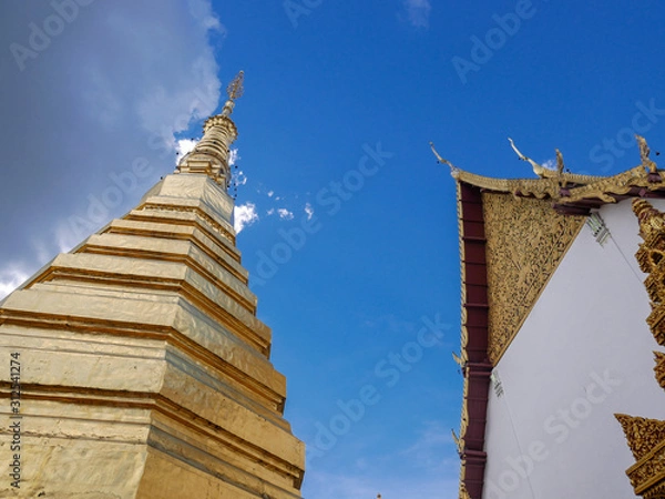 Obraz temple in thailand