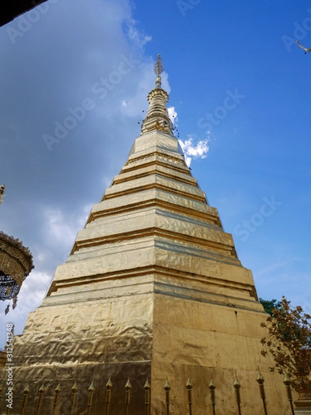 Obraz pagoda in thailand