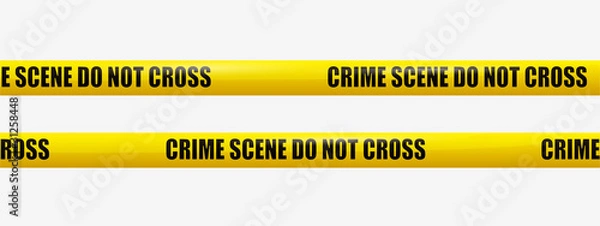 Obraz Crime Scene Tape. transparency, eps10