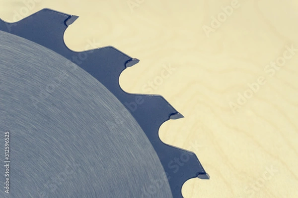 Obraz Wood circular saw blade