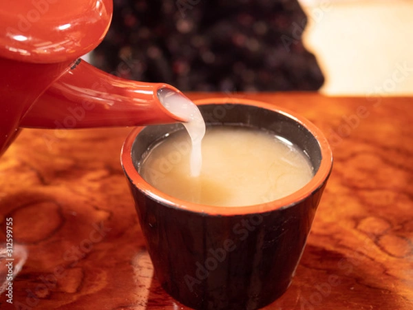 Obraz 蕎麦湯で健康