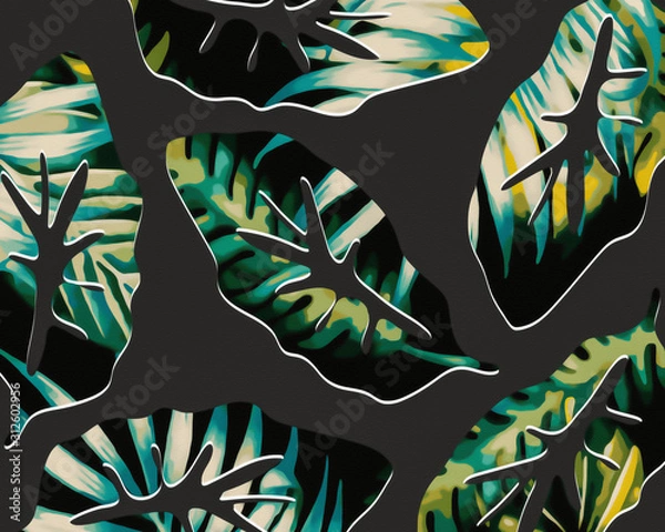 Fototapeta Abstract Flowers 