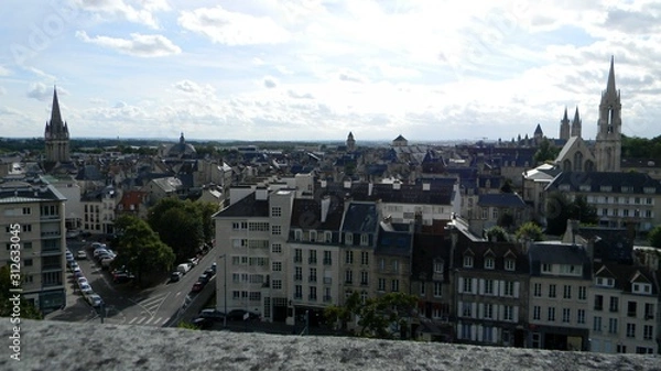 Fototapeta A French Cityscape