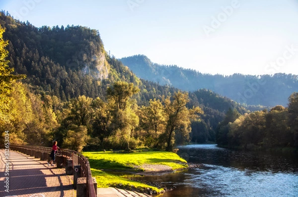 Obraz Dunajec, Pieniny, Polska