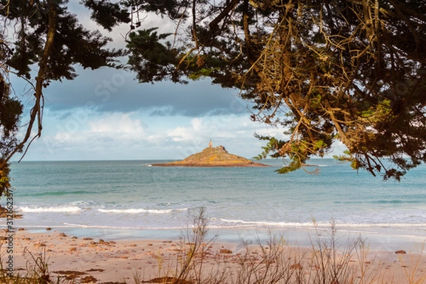 Obraz Ilôt Saint Michel vue