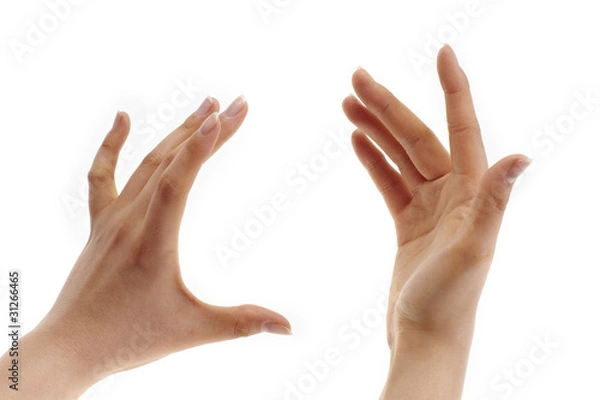Obraz palce rąk