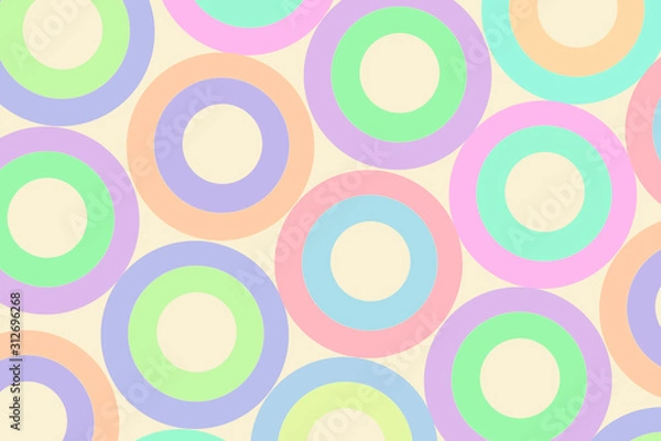 Fototapeta polka dots background 