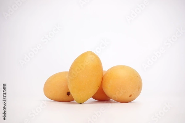 Obraz Maprang fruit on white background