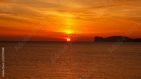 Fototapeta Sardinian Sunset