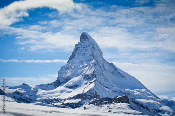 Obraz Matterhorn zimą