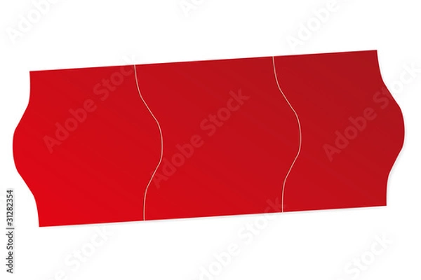 Obraz Preisschilder Preisschild Preis schild - rot