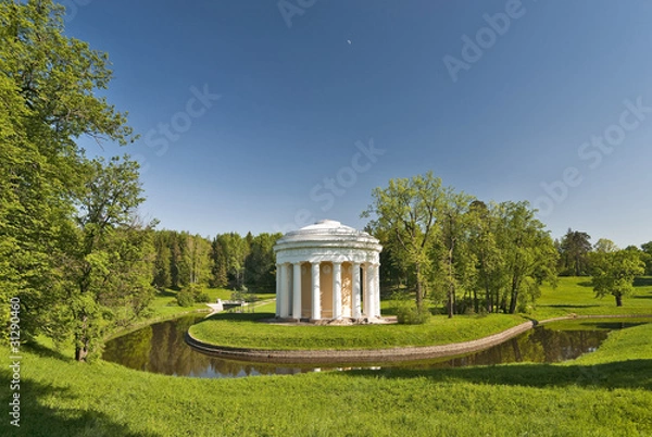 Obraz Landscape with classical building