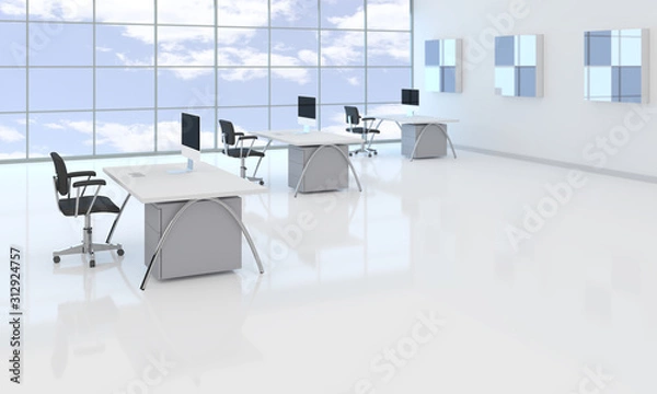 Fototapeta office empty