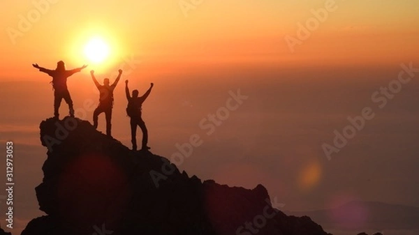 Obraz The Joy of the Summit