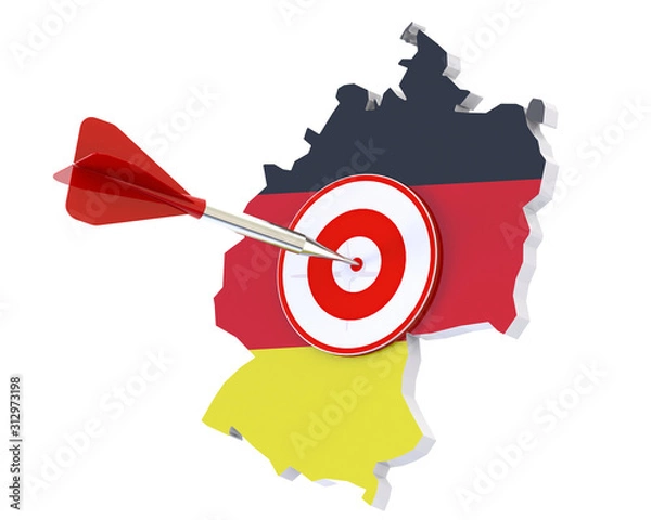 Obraz Deutschland Ziel