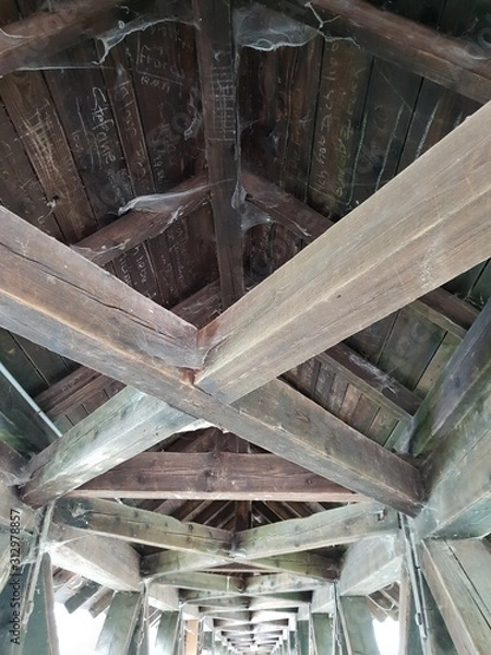 Fototapeta holzbrücke