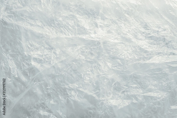 Fototapeta wrinkled pvc in crease, graphic texture