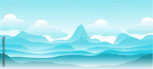 Obraz Голубые горы