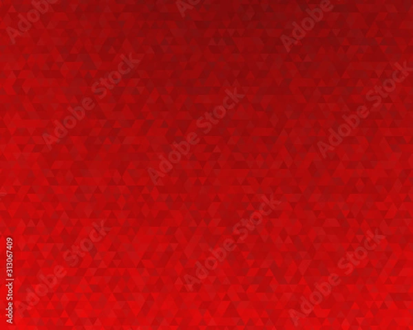 Fototapeta Abstract red geometric background