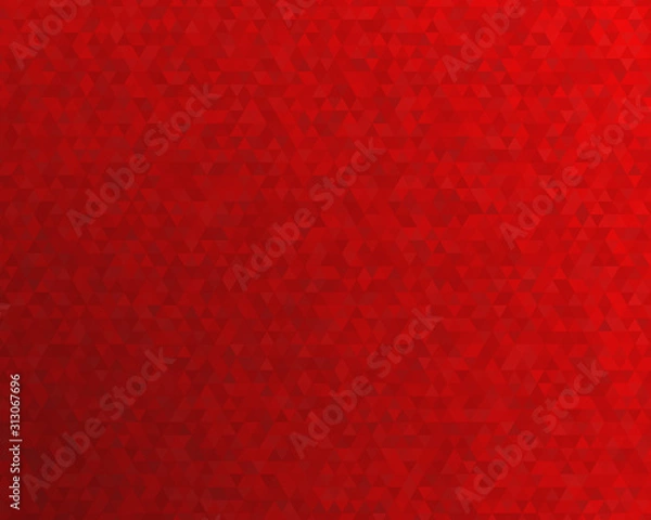 Fototapeta Abstract red geometric background