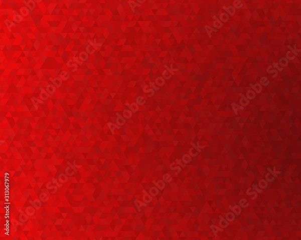 Obraz Abstract red geometric background