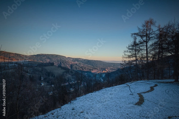 Obraz Winter landscape in the mountains