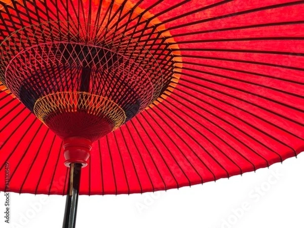 Obraz Japanese red umbrella 