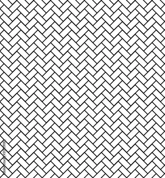 Fototapeta black and white line pattern