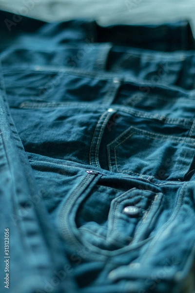 Obraz spijkerbroeken