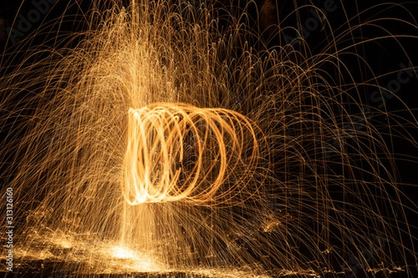 Obraz fire art