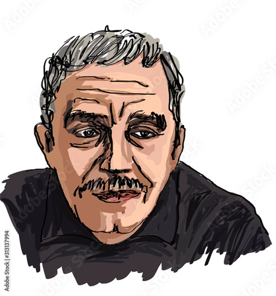 Fototapeta Famous Writer Gabriel Garcia Marquez
