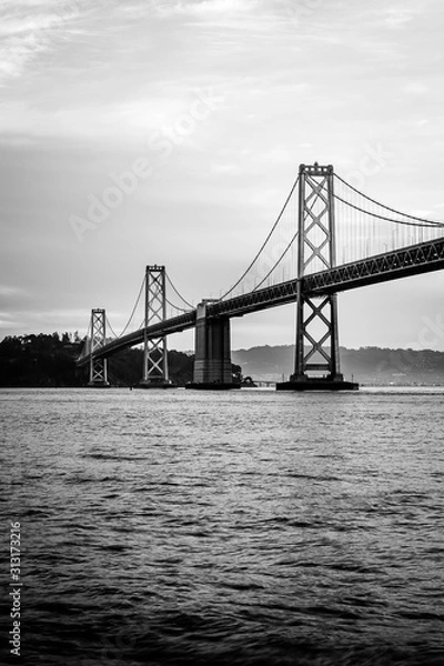 Fototapeta Wschód słońca z Embarcadero w San Francisco
