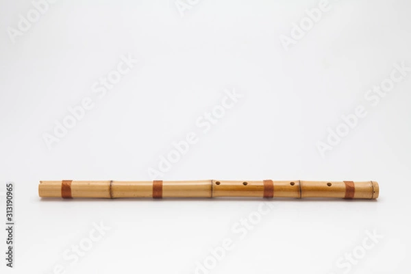 Obraz Danso Korean Bamboo flute isolated 