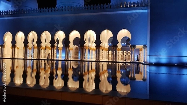 Fototapeta Abu Dhabi Sheikh Zayed Mosque