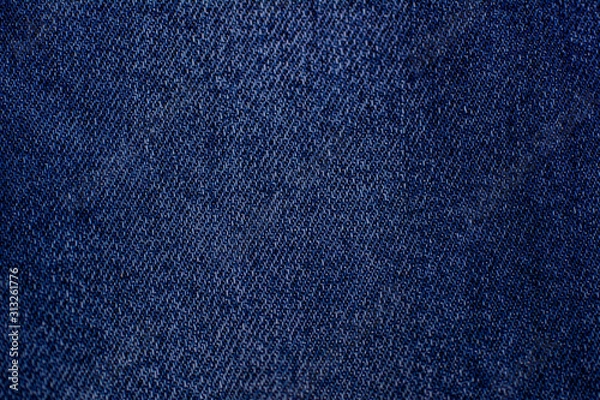 Obraz  blue bright denim background for lettering