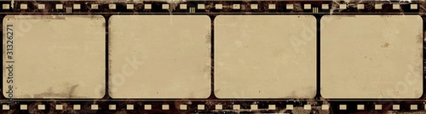 Obraz Grunge film frame with space for your images