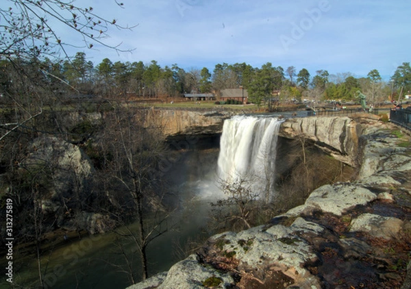 Fototapeta Noccalula Falls in Gadsden, Alabama
