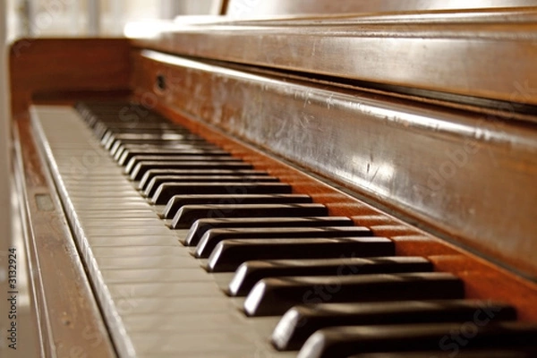 Obraz piano-antique