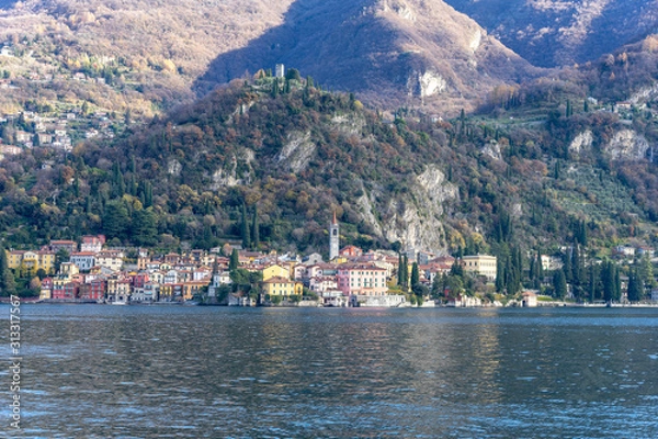 Obraz Beautiful landscape on Lake Como in December time