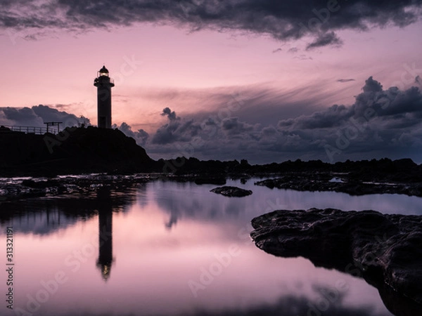Fototapeta 鼠ヶ関灯台