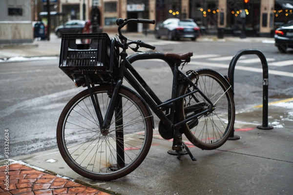 Obraz bicycle on the street