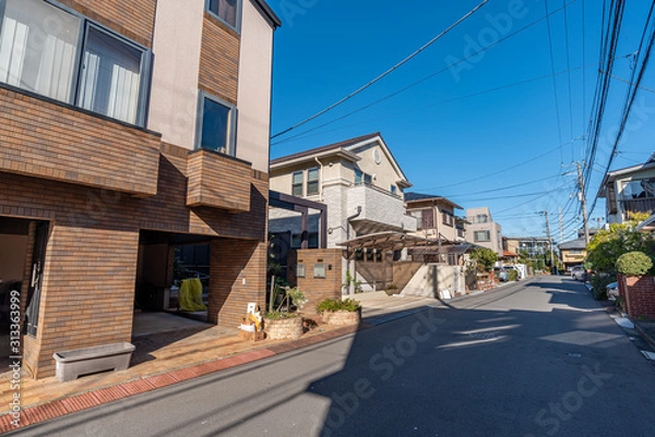 Fototapeta 新浦安の住宅街