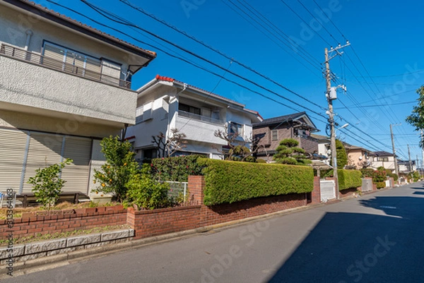 Fototapeta 新浦安の住宅街
