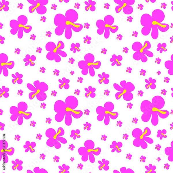 Fototapeta seamless pattern with hearts