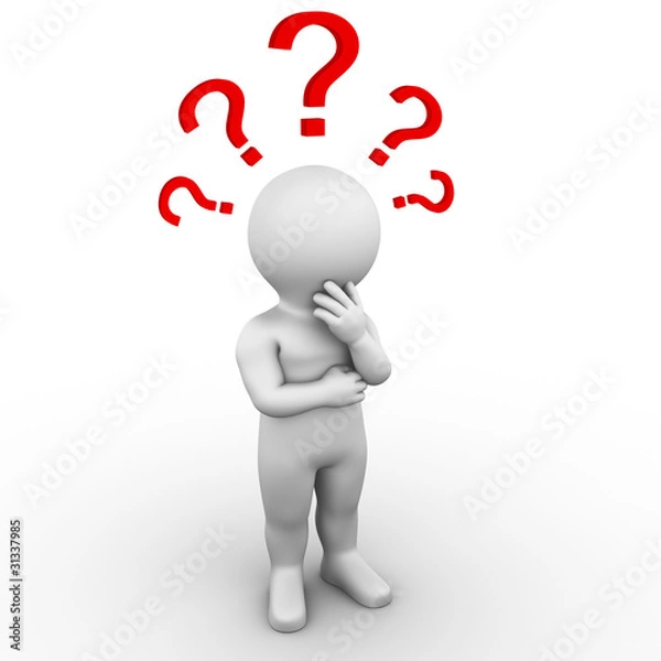 Obraz question mark - Bobby Series