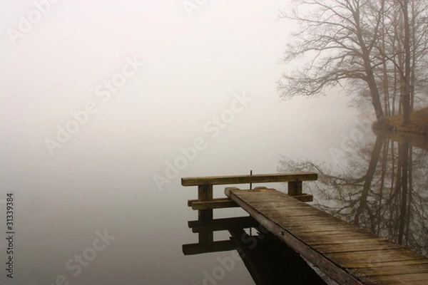 Fototapeta Nebel